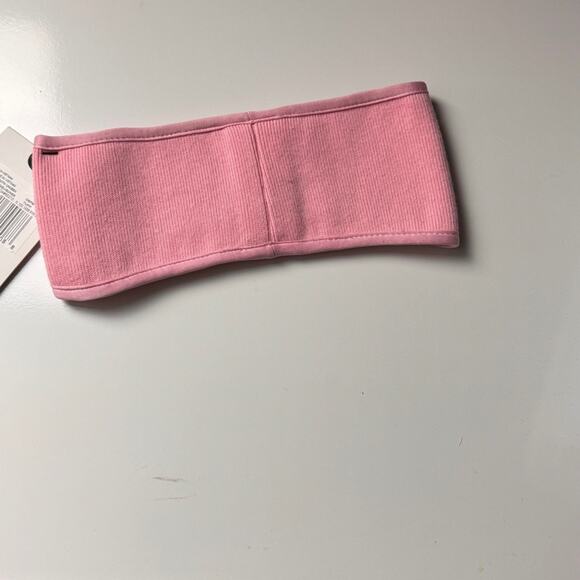 Nike Youth Pink Fleece Cold Weather Knit Headband - Picture 5 of 7